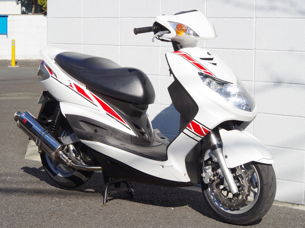 新シグナスx用　ストロボステッカー10　二色仕様