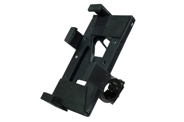 アルミ削り出しスマートフォンホルダー