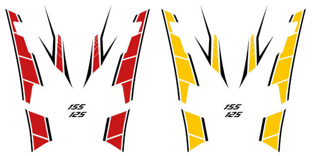 NMAX用ストロボステッカー