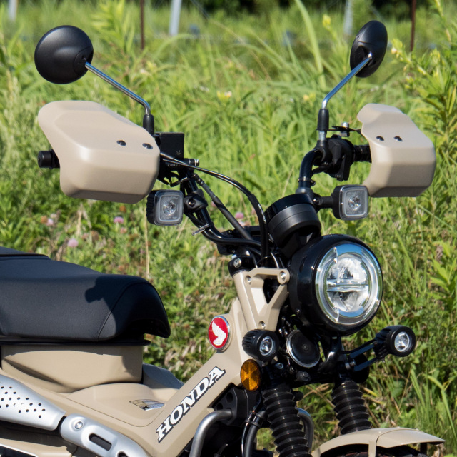CT125ハンターカブ 塗装大型ナックルガード