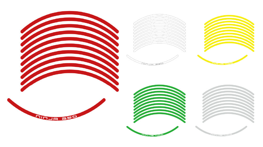 車種専用リムステッカー