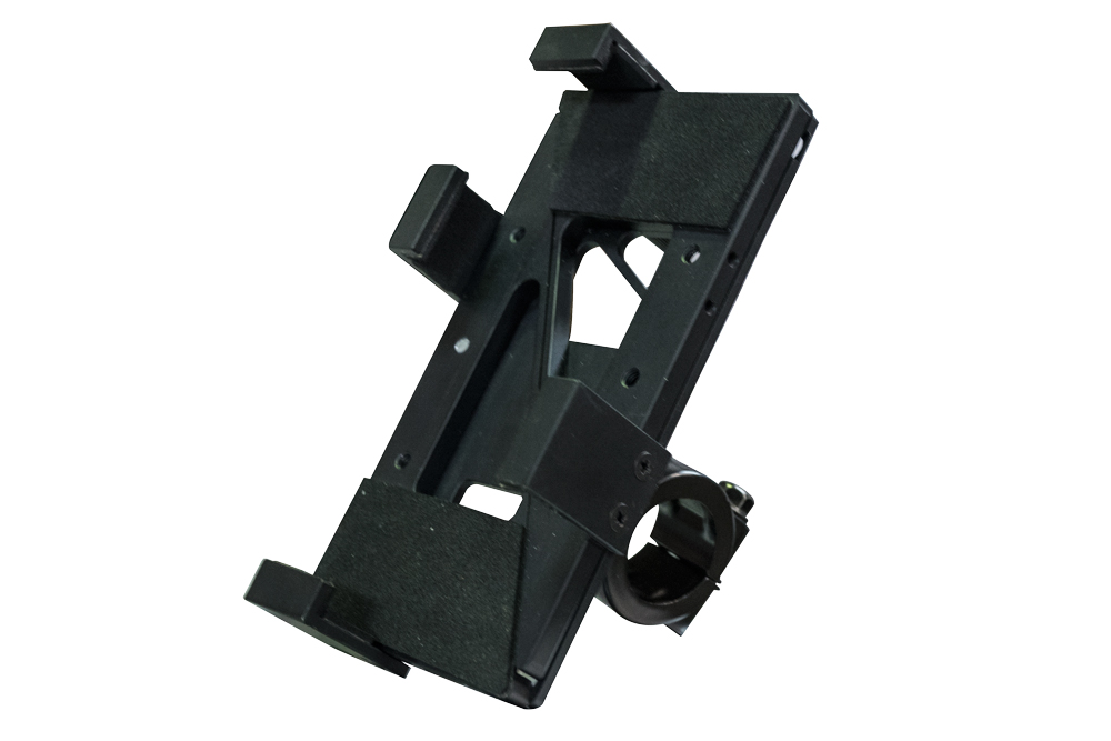 アルミ削り出しスマートフォンホルダー