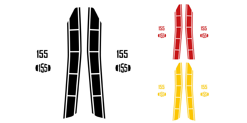 XSR用 ストロボステッカー
