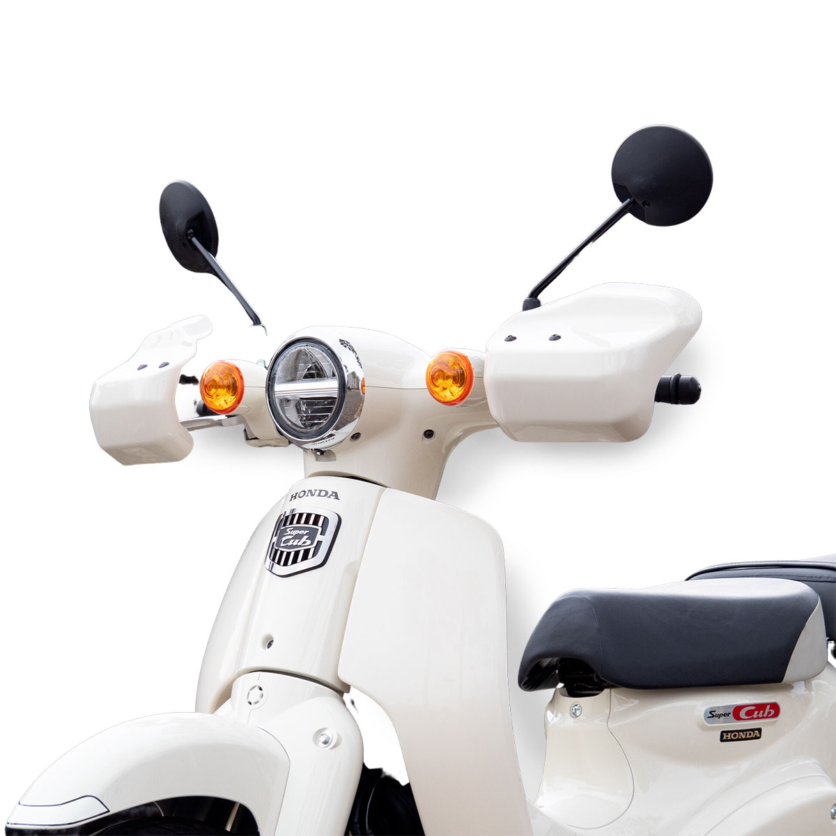 スーパーカブ110 純正色 塗装ナックルガード