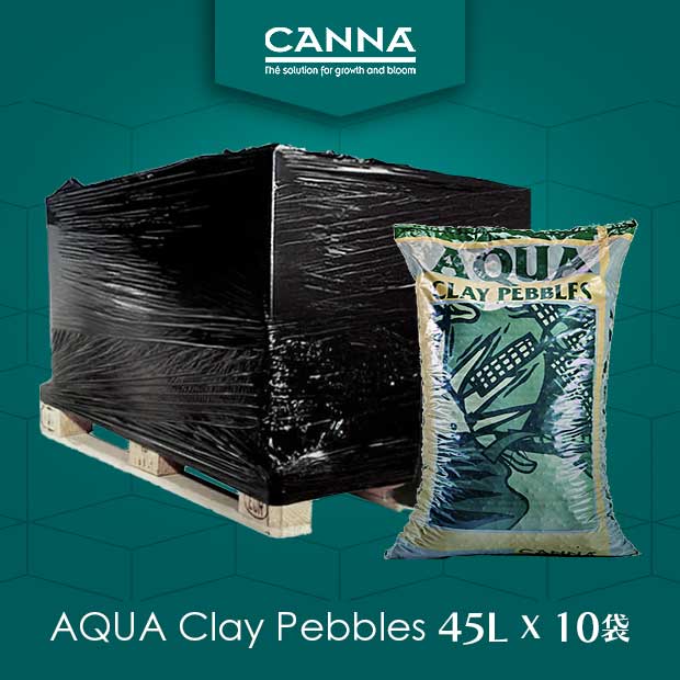 CANNA Aqua Clay Pebbles （アクアクレイペブルス）45L x 10袋