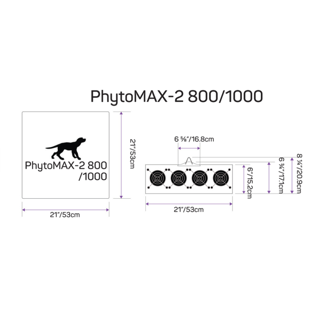 Black Dog LED PhytoMAX2 各種 室内園芸専門店 Home Grown（ホームグロウン）