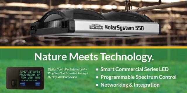 SolarSystem 550 LED Grow Light with Controller