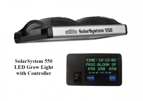 SolarSystem 550 LED Grow Light with Controller