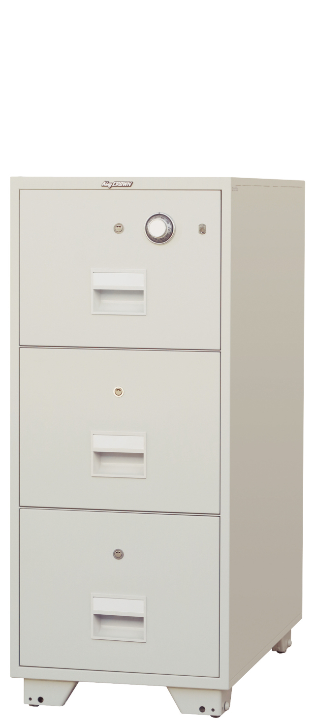 日本アイ・エス・ケイ耐火キャビネットA4-3KDJ