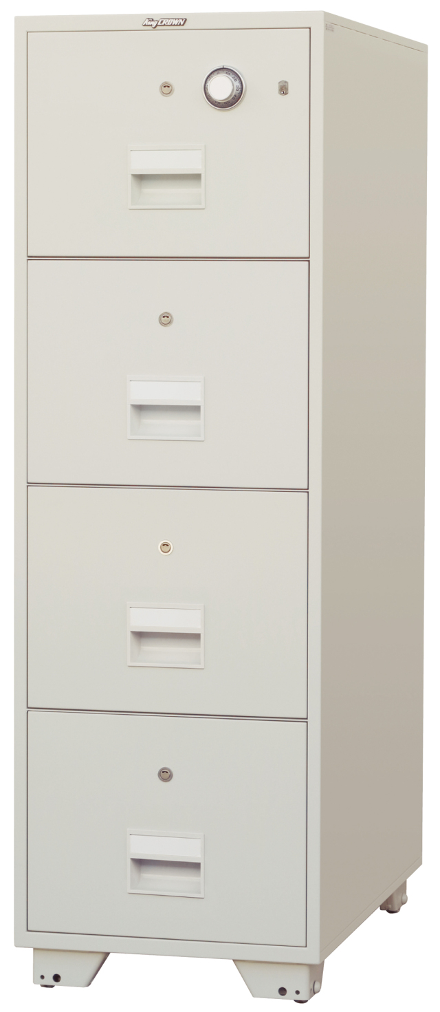 日本アイ・エス・ケイ耐火キャビネットA4-4KDJ