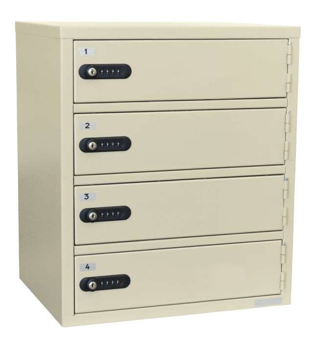 エーコー貴重品保管用ロッカーLK-308-4