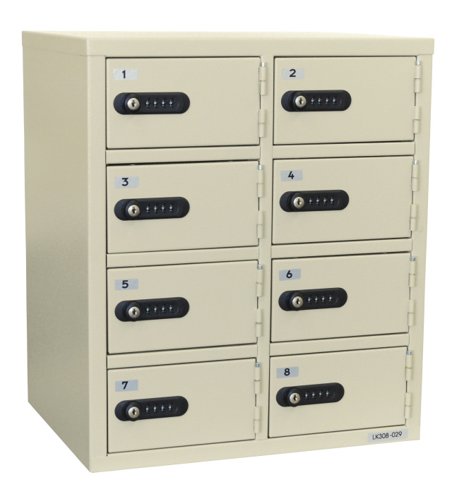 エーコー貴重品保管用ロッカーLK-308