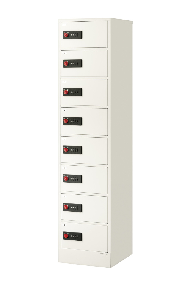 エーコー貴重品保管用ロッカーLK-408W