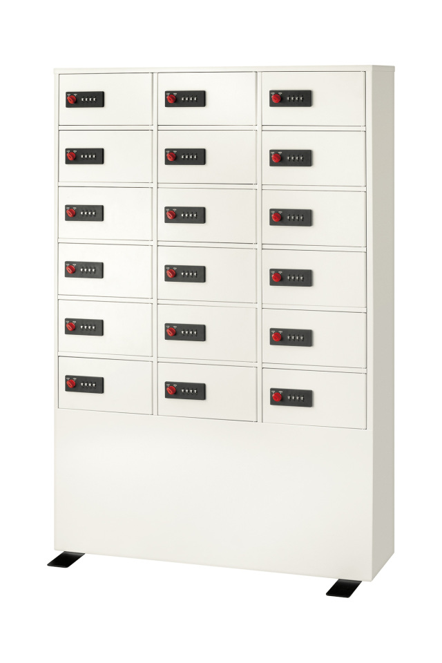 エーコー貴重品保管用ロッカーLK-418