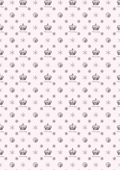 包装紙3b・新クラウン柄・ピンク・アイコン