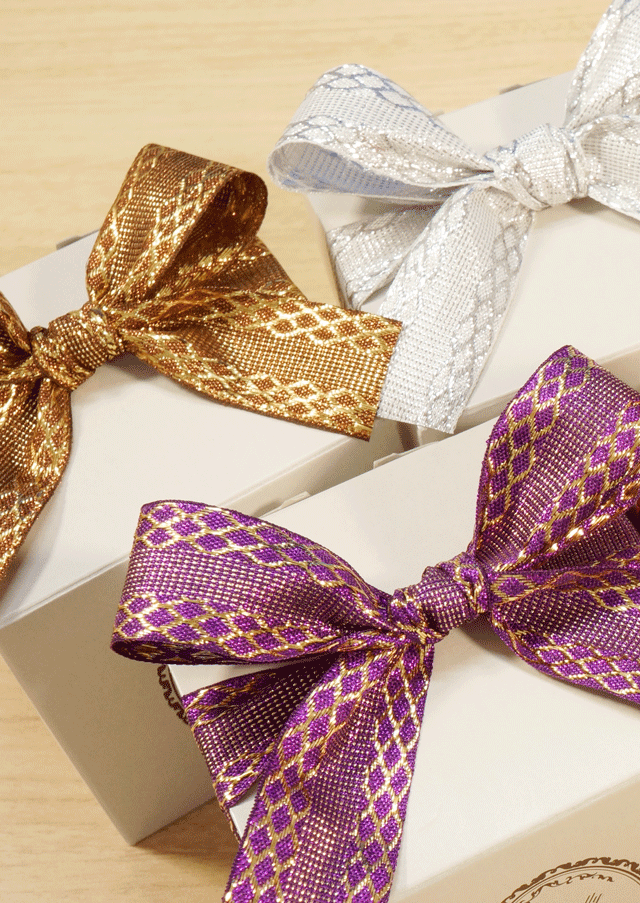 ゴールド網目柄のアイコン