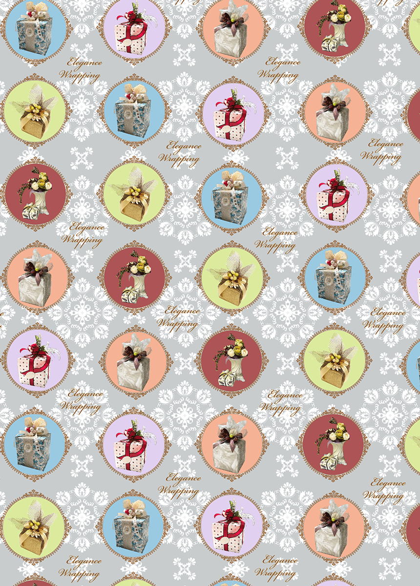 エレガンス,シック,包装紙,ラッピングペーパー,グレー