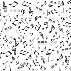 包装紙b3・ミュージカルノート・ラインナップ