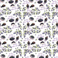 包装紙b3・ブルーベリー・白・ラインナップ