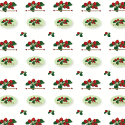 包装紙b3・北欧風いちご・薄黄・ラインナップ