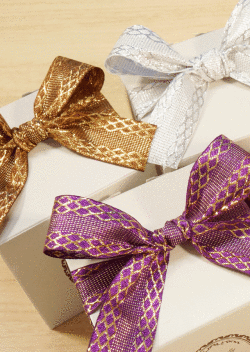 ゴールド網目柄のアイコン