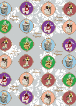 エレガンス,モダン,包装紙,ラッピングペーパー,ダーク