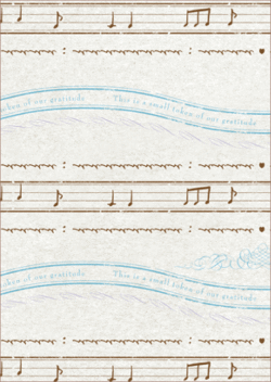 音符,柄,包装紙,ラッピングペーパー,オリジナル