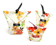 小物雑貨用ファンシー包みのサンプル