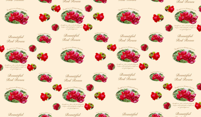 ローズ,ばら,バラ,薔薇,柄,包装紙,ラッピングペーパー,ラッピング協会
