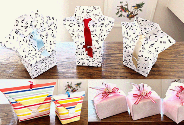 ラッピングコーディネーター資格取得クラスの作品