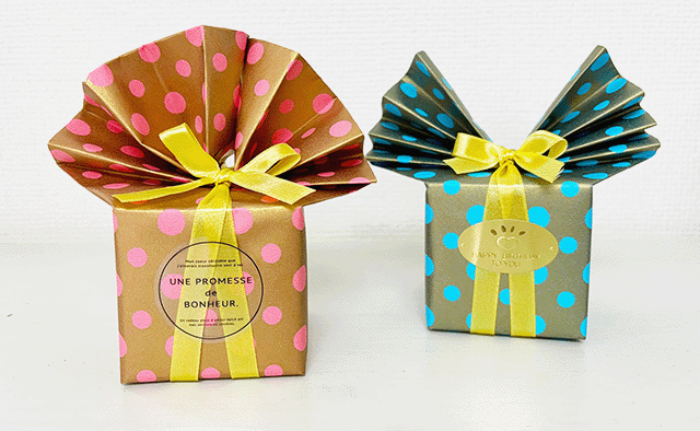 ギフトラッピング作品