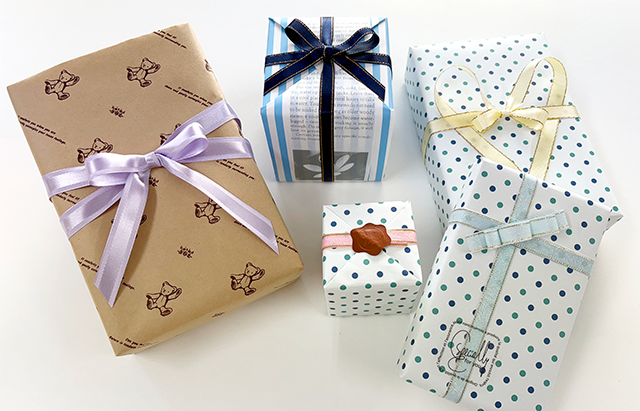 ラッピングコーディネーター資格取得クラス作品