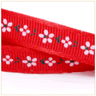 プチフラワー柄リボンS-4