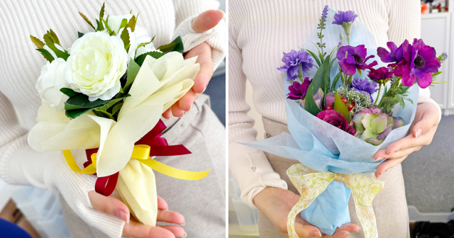 フラワー集中認定クラス・花束