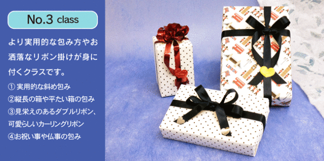 基本ラッピング講習,ギフト,チャーミング,包む,オンライン講座