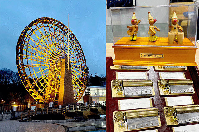 寄居町の水車とオルゴール
