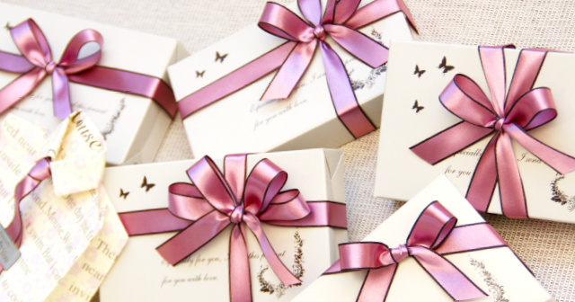 リボン結びのバリエーション画像