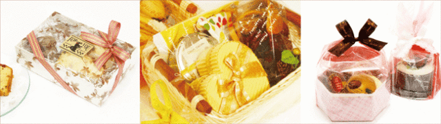 スイーツラッピング,作品