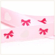 ハート&リボン柄リボン-3