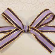 アジアンストライプ柄パープル