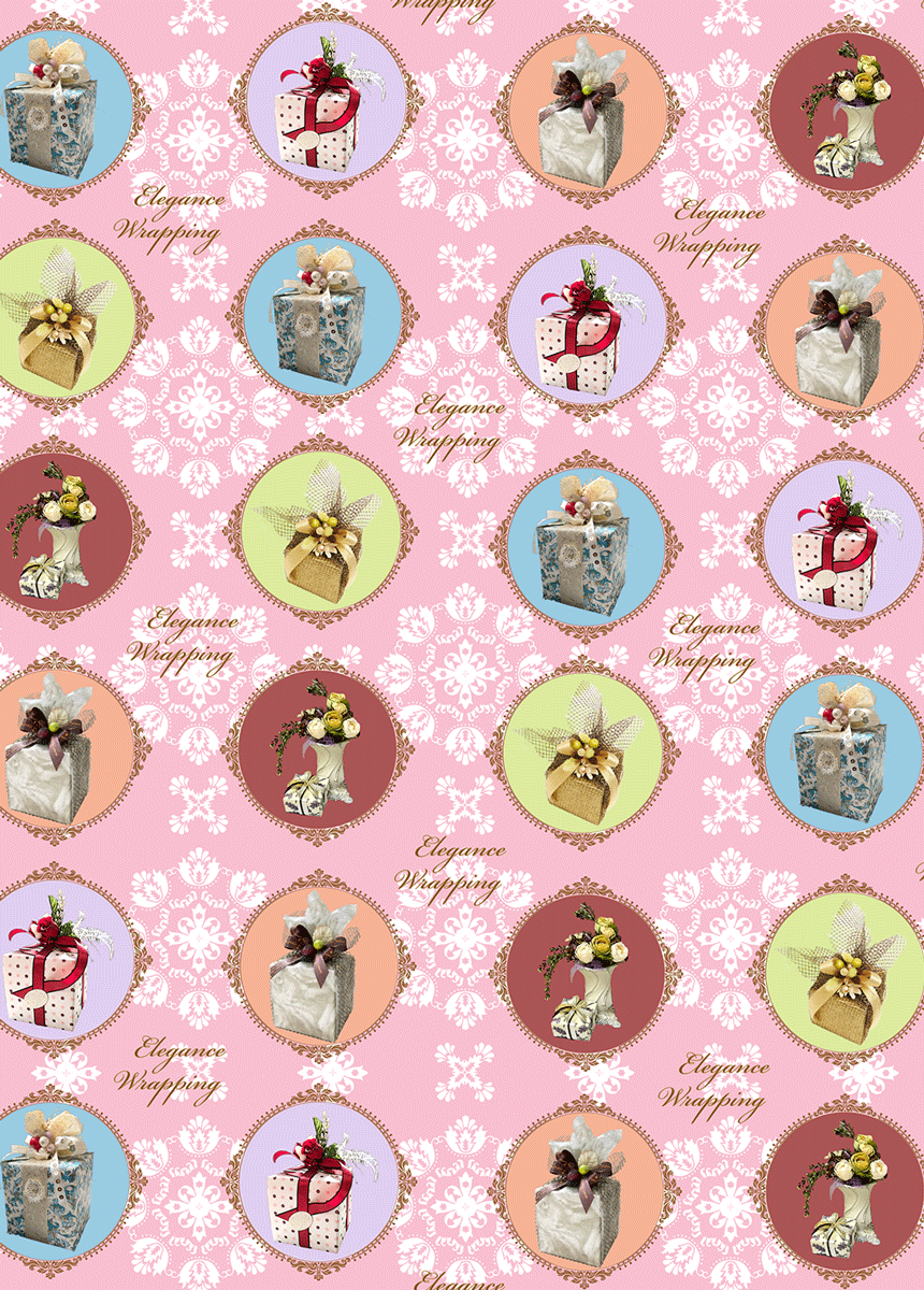 エレガンス,シック,包装紙,ラッピングペーパー,レッド