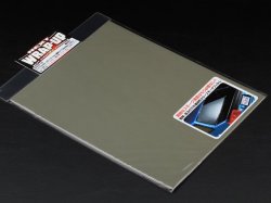 ウインドウカラースモークフィルム 透過タイプ250x200mm（ミドルグレー