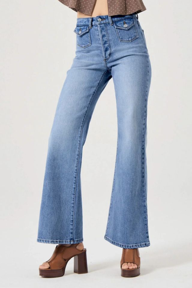 【ROLLAS/ローラス】 EASTCOAST FLARE DENIM ROLLA'S（ローラス） レディース デニム イーストコースト フレア