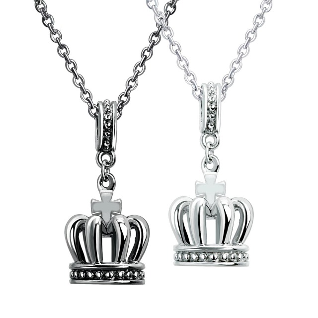 ペアネックレス シルバー925 sv925 銀 ラコロナ p5721-p