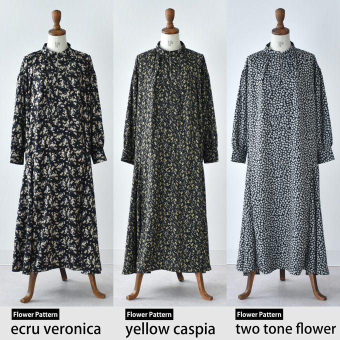 授乳服 マタニティ 花柄 ワンピース フラワープリント シャツワンピース ロング マキシ 春夏 秋 授乳口 前開き 妊婦服 産前産後 オシャレ おしゃれ 可愛い かわいい 黒 ブラック Pearls パールズ