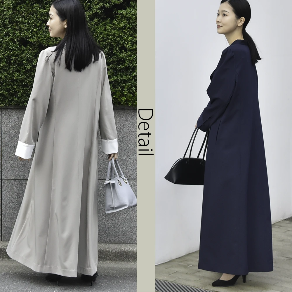 授乳服 マタニティ ワンピース お宮参り フォーマル ロング マキシ丈 長袖 胸リボン 入学式 入園式 卒園式 結婚式 七五三 セレモニー 記念撮影 記念写真 フォト 授乳対応 前開き 春 夏 秋 妊婦服 産前産後 臨月 おしゃれ きれいめ Pearls パールズ