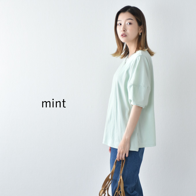 マタニティ 授乳服通販パールズ 夏 バルーン袖Tシャツ