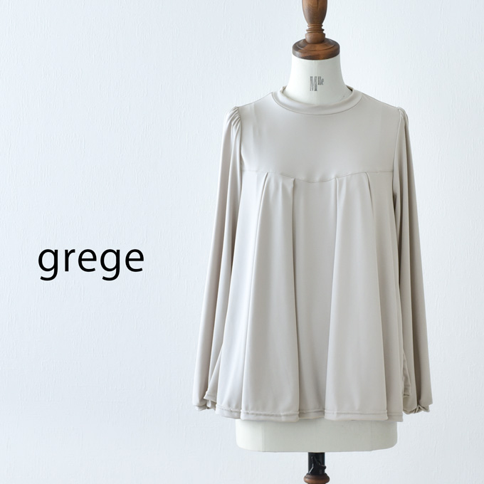 日本製 授乳服 ブラウス 長袖 マタニティ トップス プルオーバー ペプラム フレア 授乳口付き カットソー セレモニー オフィス おしゃれ 可愛い 授乳ケープ一体型 妊婦服 妊婦 Pearls パールズ 【1点までメール便可】