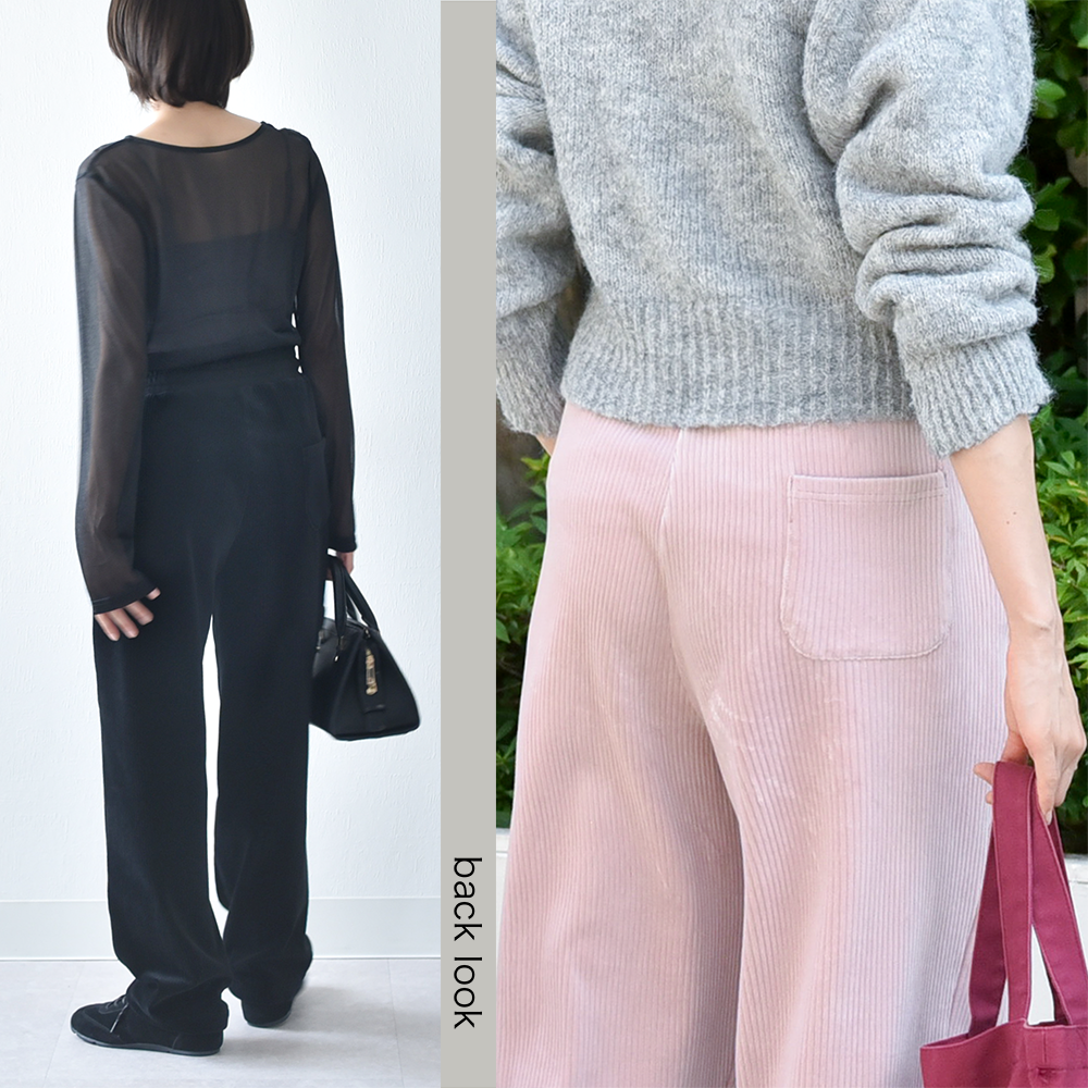 マタニティ パンツ 秋冬 コーデュロイ 産前産後 ストレッチ ウエスト調節 ボトム ボトムス 冷え性対策 裾11way ドローコード イージー ゆったり らくちん マタニティズボン 妊婦服 あったか 暖か おしゃれ オシャレ 春 くすみカラー パールズ Pearls