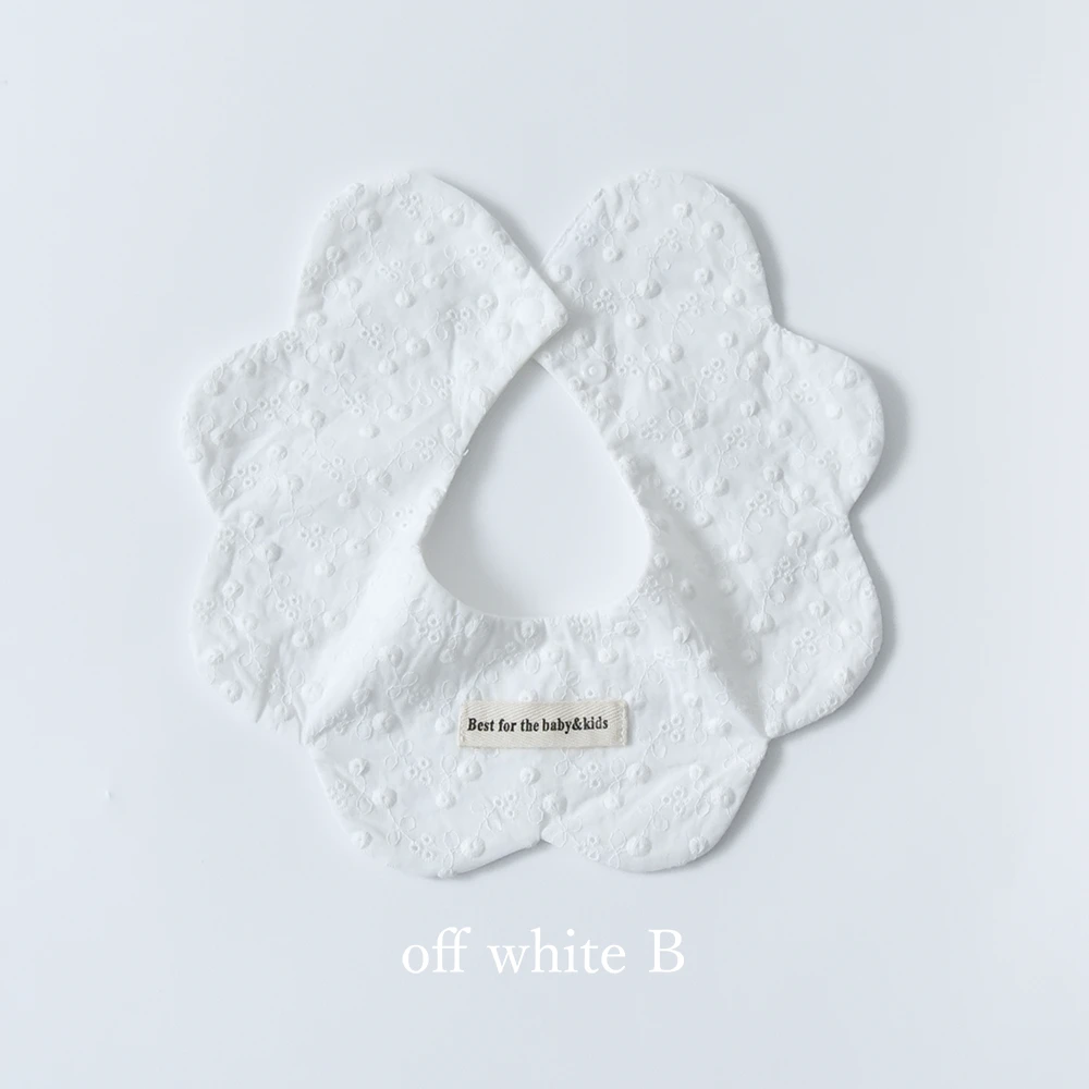 マタニティ通販パールズ コットンレースのベビースタイ